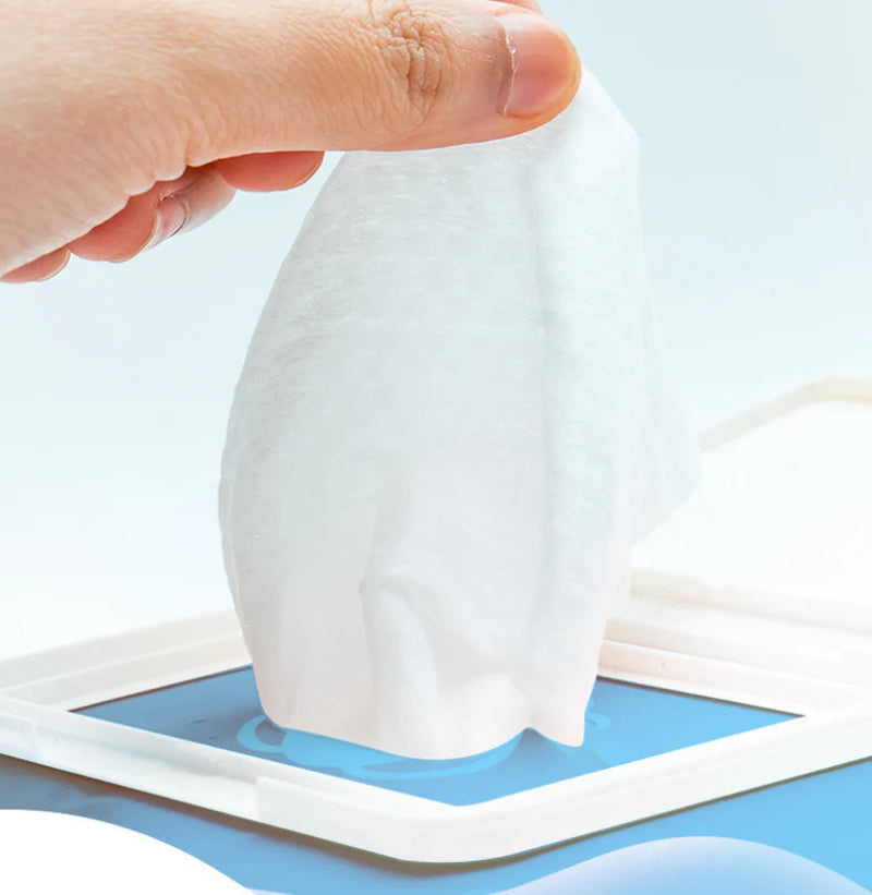 Soft Moist Wipes with Lid for Infant Oral Care