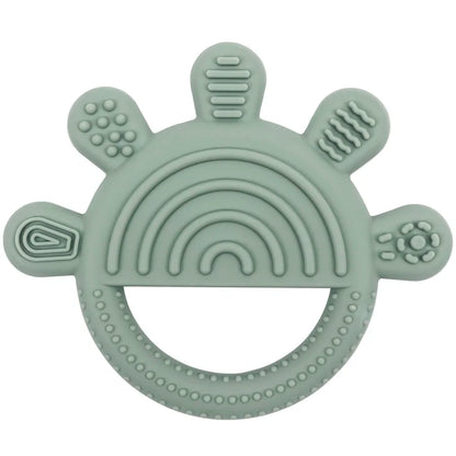 New BPA Free Silicone Molar Chewing Toys Infant Baby Health Teether Toys Baby Shower Gifts Nursing Oral Care Newborn Accessories