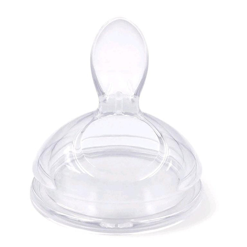 Squeeze Spoon Baby Food Dispensing Attachment - 2 Pack (5Oz and 8Oz) Compatible with Comotomo Baby Bottles. Include a Bottle.