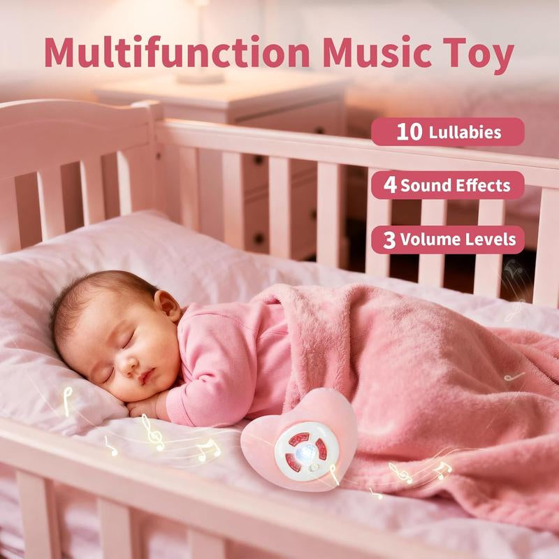 2-In-1 Tummy Time Mat & Seated Support Pillow with 5 Sensory Toys, Baby Floor Seat for Tummy Time & Early Sitting, Soft, Supportive, Essentials Development Gifts for Newborn Babies