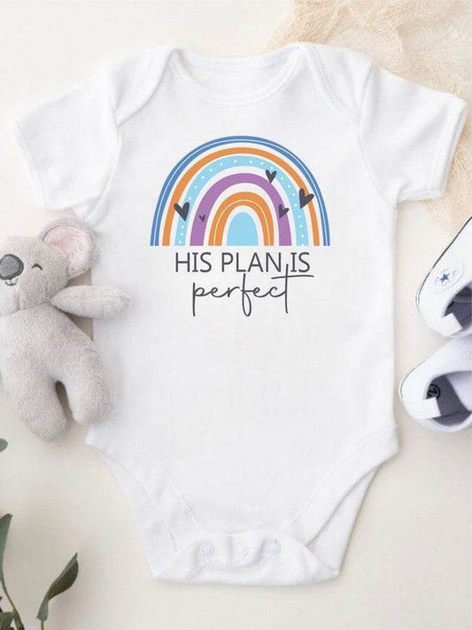 His Plan Is Perfect Baby Onesie