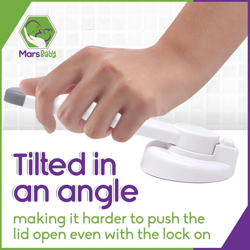Mars Baby Child Safety Toilet Seat Lock - Keep Children Safe