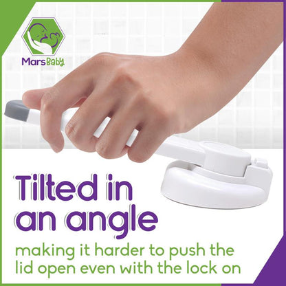 Mars Baby Child Safety Toilet Seat Lock - Keep Children Safe
