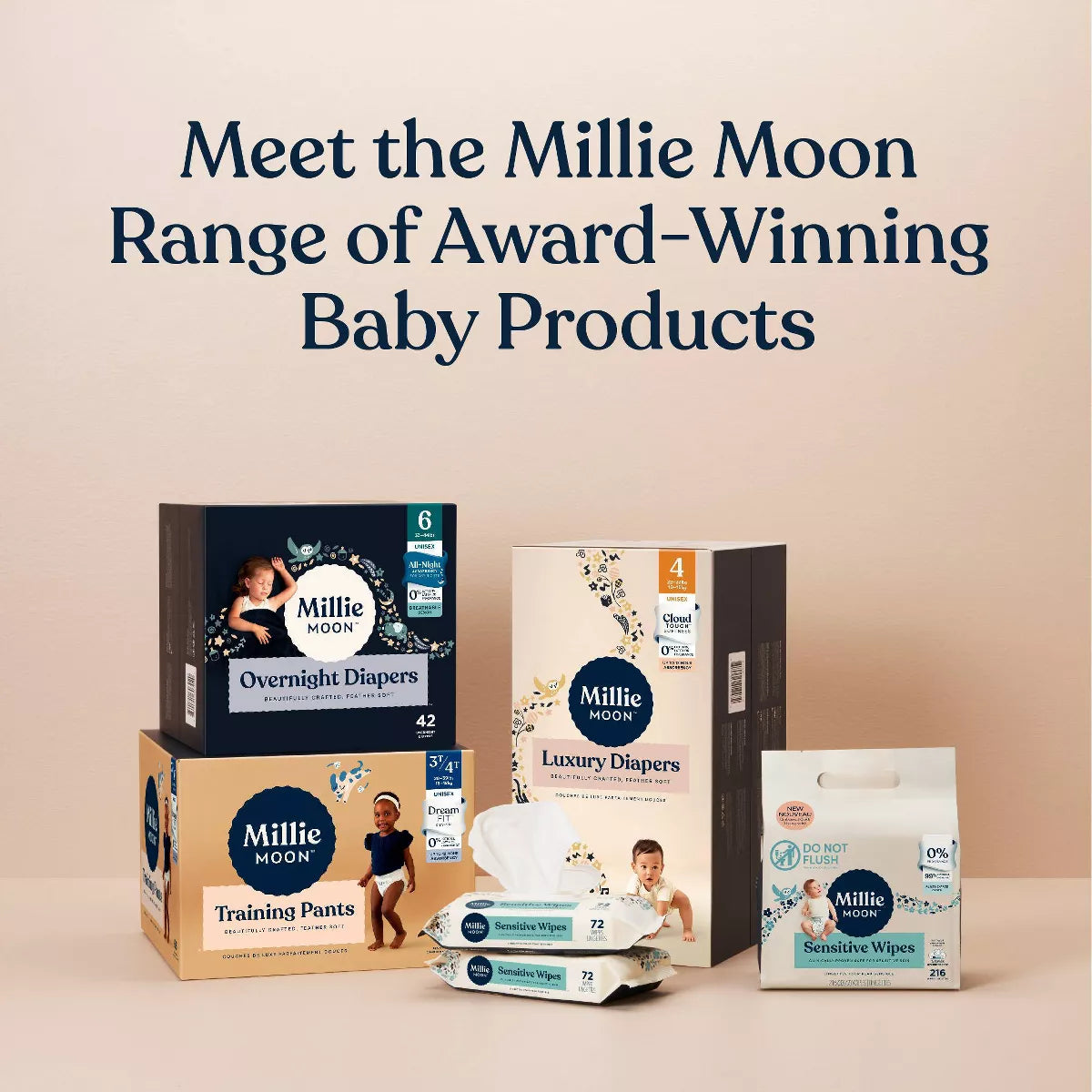 Millie Moon Disposable Overnight Diapers