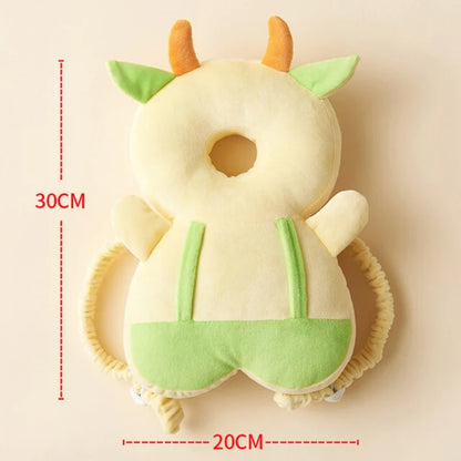 1-3T Toddler Baby Head Protector Safety Pad Cushion Back Prevent Injured Angel Bee Cartoon Security Pillows Protective Headgear
