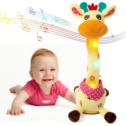 Musical Giraffe Toy – Sings Dances & Repeats What You Say Dancing Giraffe Toy Giraffe Stuffed Animal Toys