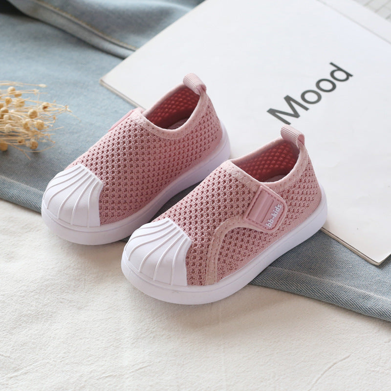 Girls Boys Casual Shoes Spring Infant Toddler Shoes Comfortable Non-Slip Soft Bottom Children Sneakers Baby Kids Shoes
