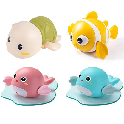 Bath Toys for Toddlers 1-3, Animal Floating Wind up Bathtub for Kids, Preschool Toddler New Born Infant Water Pool Toys