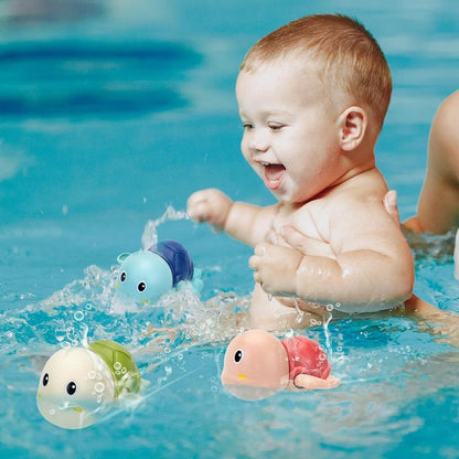 Bath Toys for Toddlers 1-3, Animal Floating Wind up Bathtub for Kids, Preschool Toddler New Born Infant Water Pool Toys