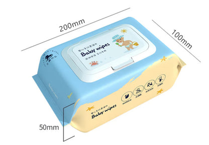 Soft Moist Wipes with Lid for Infant Oral Care