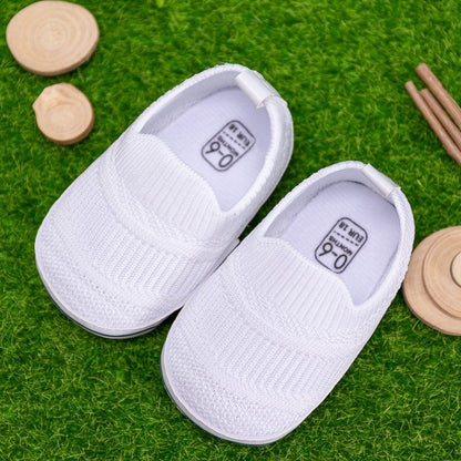 Baby Girls Boys Shoes Infant Casual Sneakers Newborn Soft Sole Slip on for First Walkers 3-18 Months
