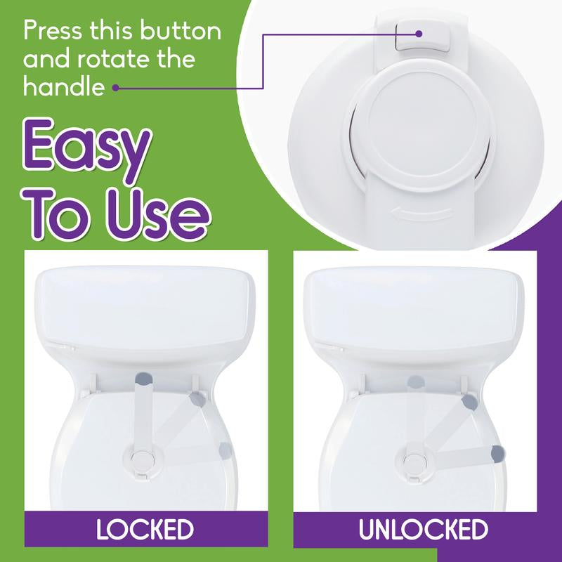 Mars Baby Child Safety Toilet Seat Lock - Keep Children Safe