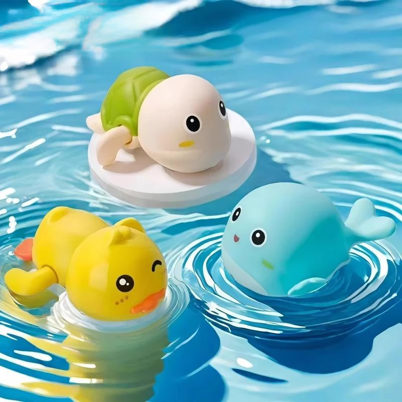 Bath Toys for Toddlers 1-3, Animal Floating Wind up Bathtub for Kids, Preschool Toddler New Born Infant Water Pool Toys