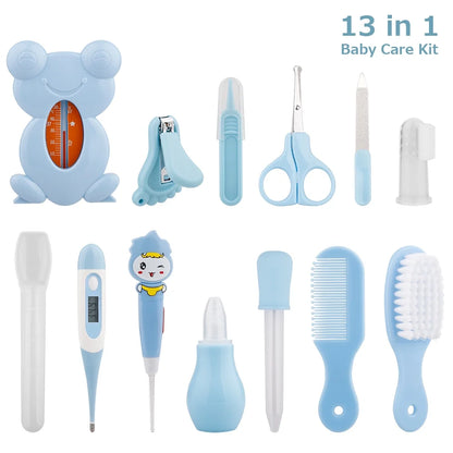 Baby Healthcare Nursery Care Kit Toddler Nail Clippers Medicine Dispenser Infant Comb Brush Baby Registry Gift