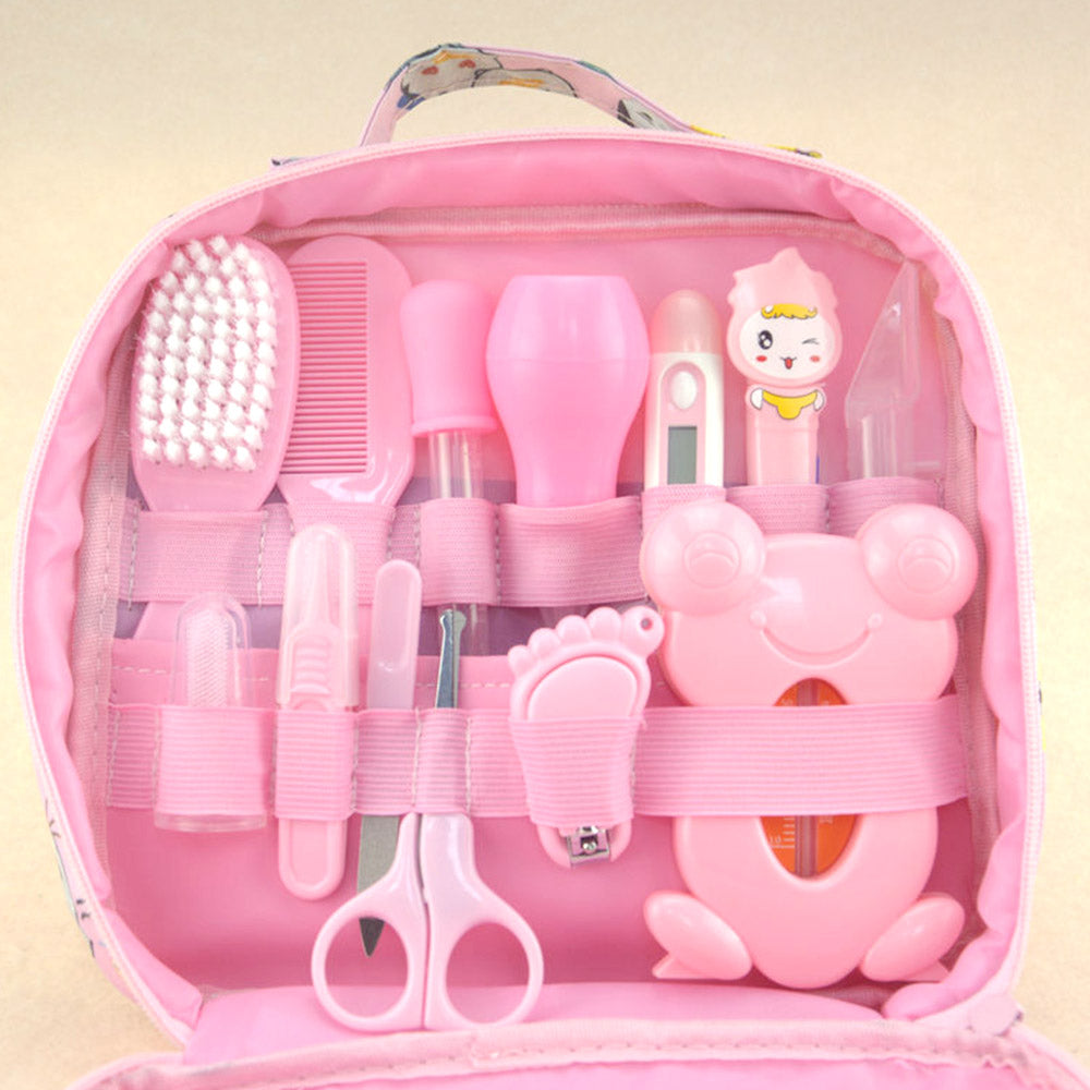 Baby Healthcare Nursery Care Kit Toddler Nail Clippers Medicine Dispenser Infant Comb Brush Baby Registry Gift