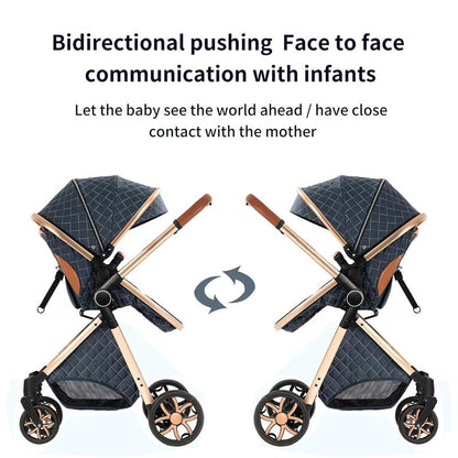 [Weekly Picks] Baby Stroller, Deals for You Days, 4-In-1 Portable & Foldable Toddler Stroller with Sunshade, High Quality & Lightweight Travel Stroller for Babies Outdoor Fun, Adjustable Stroller and Accessories Combo Set, One-Click Folding.]