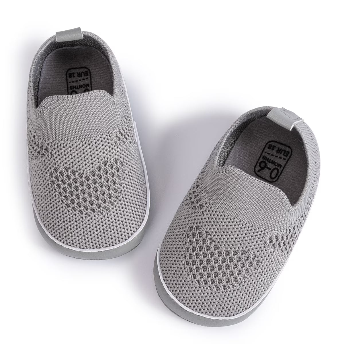 Baby Girls Boys Shoes Infant Casual Sneakers Newborn Soft Sole Slip on for First Walkers 3-18 Months