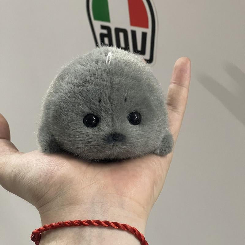 Cute Plush Baby Seal Toy, Stuffed Animal, Ocean Guardian Hanging Decoration, Realistic Sea Lion Gift, Adorable Marine Life Figurine, Soft Cuddly Gift for Kids