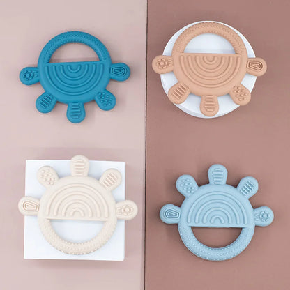 New BPA Free Silicone Molar Chewing Toys Infant Baby Health Teether Toys Baby Shower Gifts Nursing Oral Care Newborn Accessories