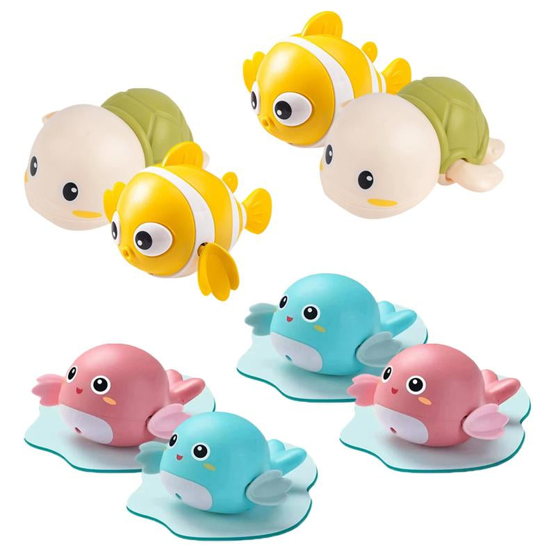 Bath Toys for Toddlers 1-3, Animal Floating Wind up Bathtub for Kids, Preschool Toddler New Born Infant Water Pool Toys