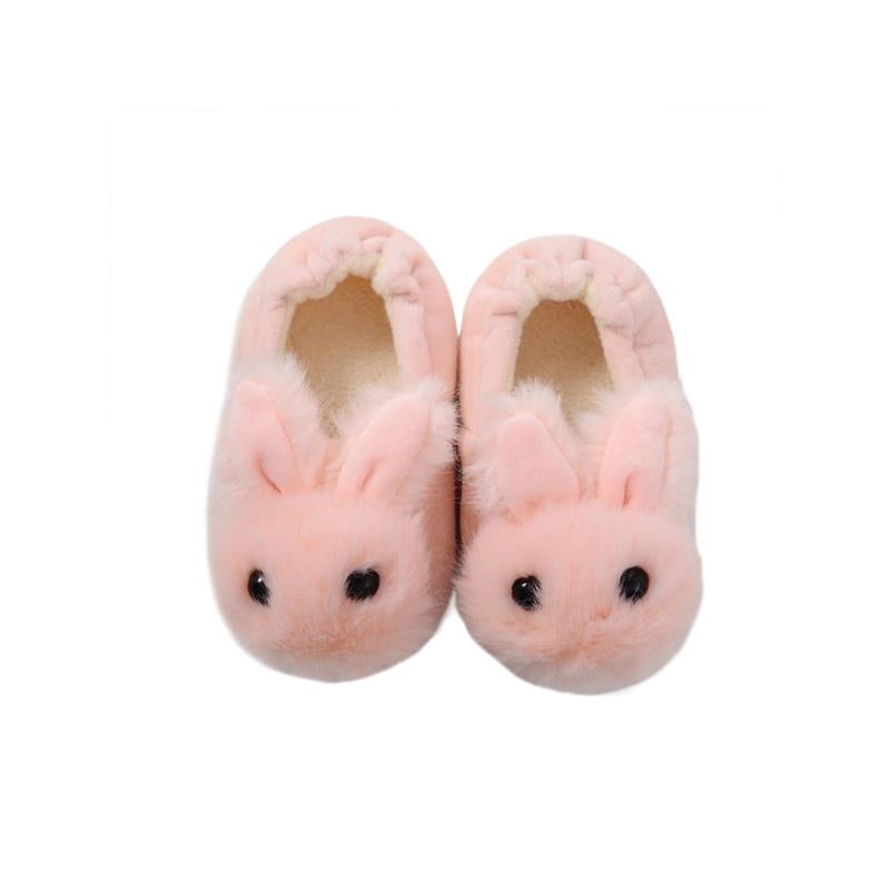 Toddler Baby Warm Shoes, Unisex First Walkers Winter Warm Anti-Slip Soft Solid Color Shoes